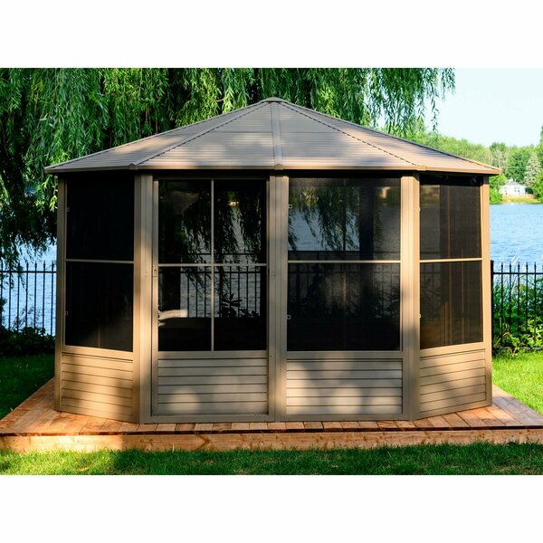 Gazebo Penguin Florence Solarium 12x12 Metal Roof 41212MR-12